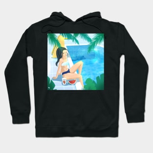 It's Pool Time Hoodie